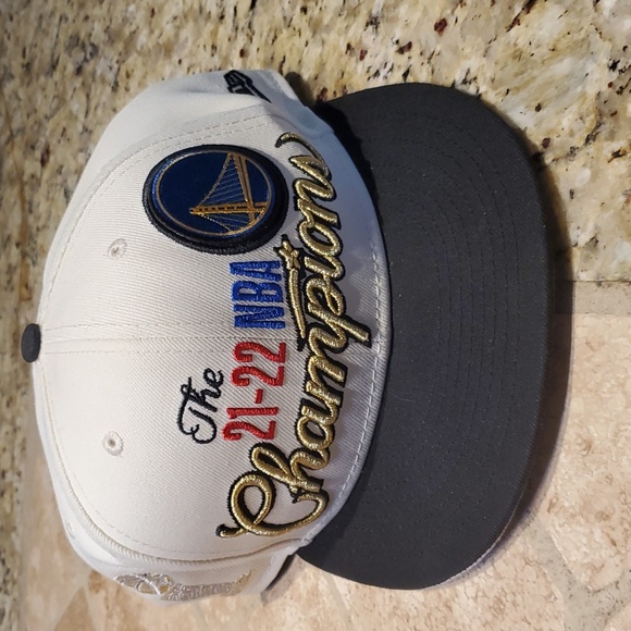 New Era Golden State Warriors 21-22 NBA Champions Hat Cap 9Fifty Snapback New - Picture 1 of 3